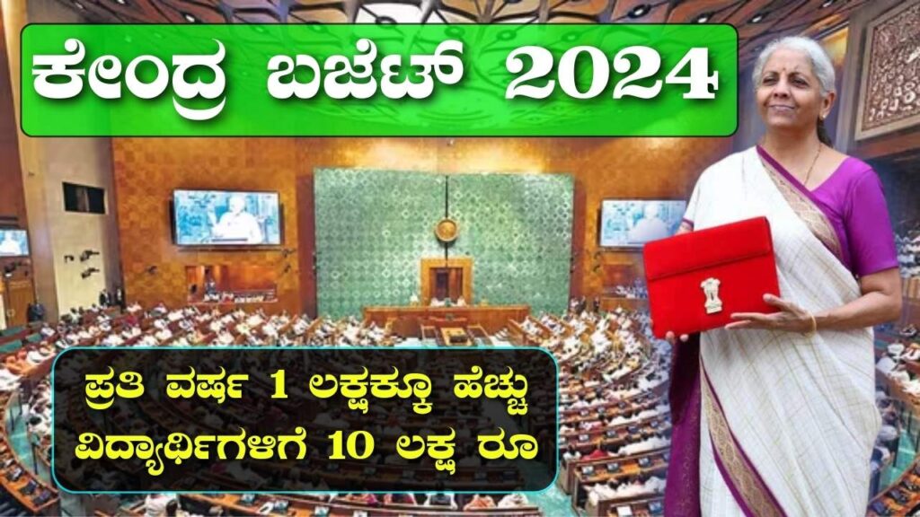 Union Budget 2024 kannada