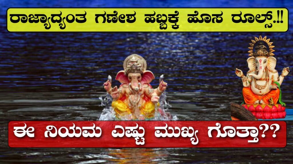 New rules for Ganesha festival